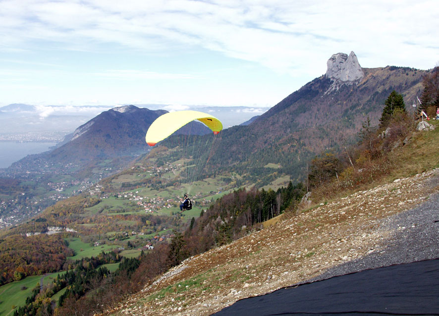 Annecy Frankrijk paragliding