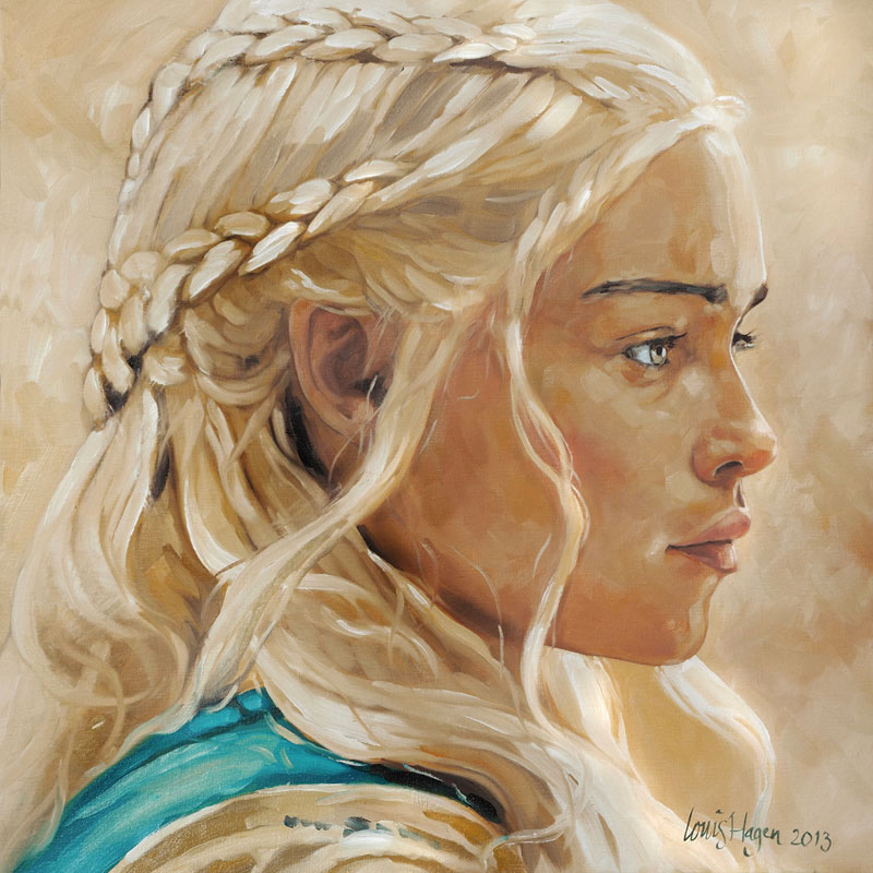 Daenerys Targaryen, painting