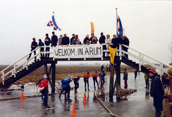 Elfstedentocht Arum feb-1985